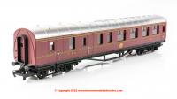 R4389 Hornby Railroad LMS Brake Third Coach number 5200 in LMS livery